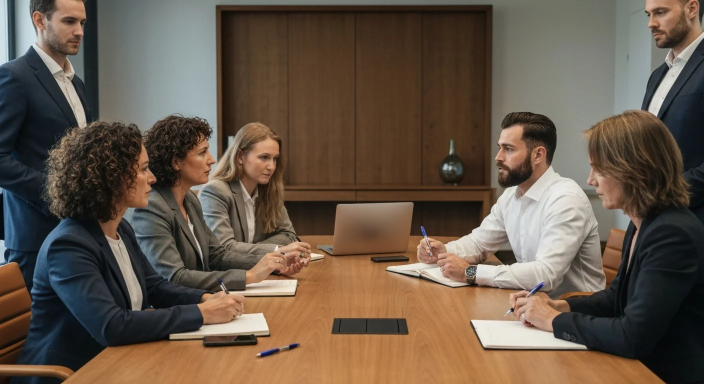 International kennel club representatives discussing merle breeding registration policy changes